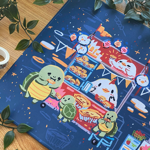 Night Market Desk Mat