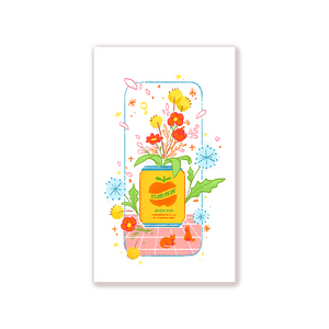 Apple Drink Art Print