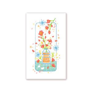 Yogurt Drink Art Print