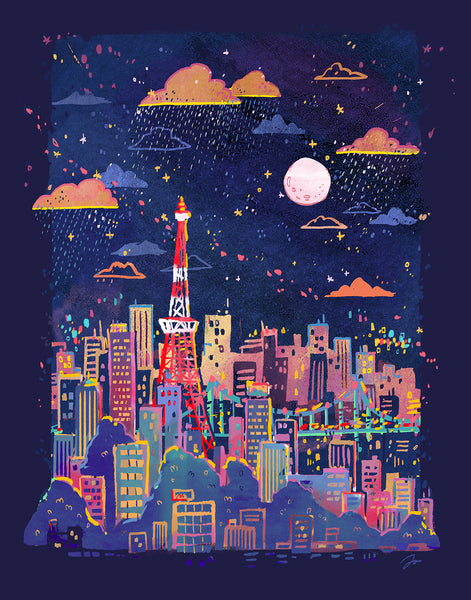 Tokyo Nights Print
